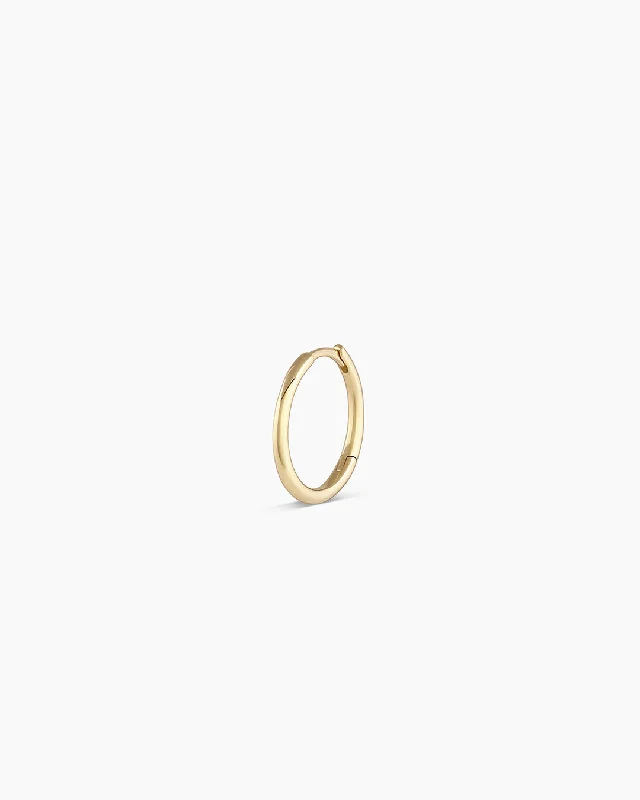 14k Solid Gold / 13mm / Single