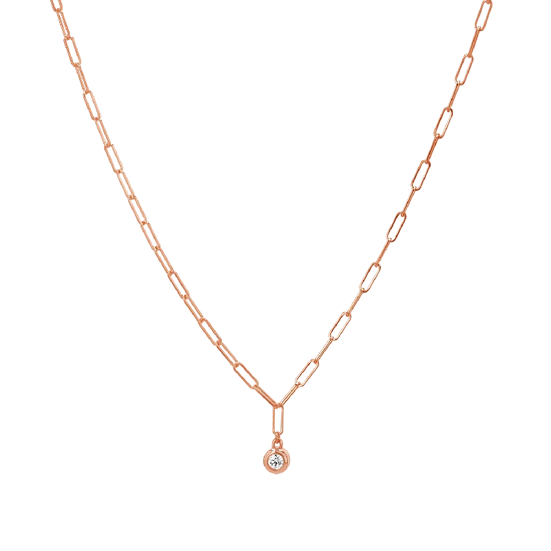 14K Rose Gold / 16"" Inches