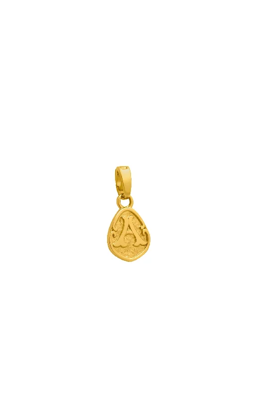 ""A"" Tberfil Letter Pendant