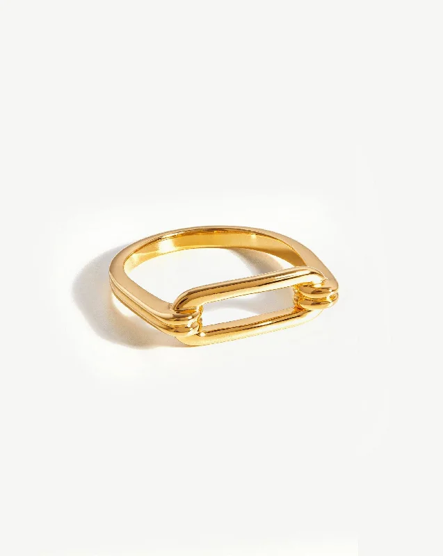 Ovate Ring | 18k Gold Vermeil