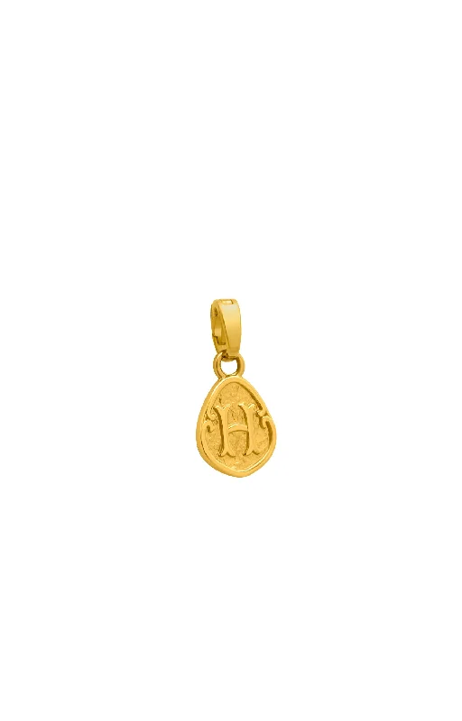 ""H"" Tberfil Letter Pendant