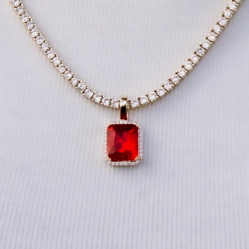 Ruby Stone Pendant